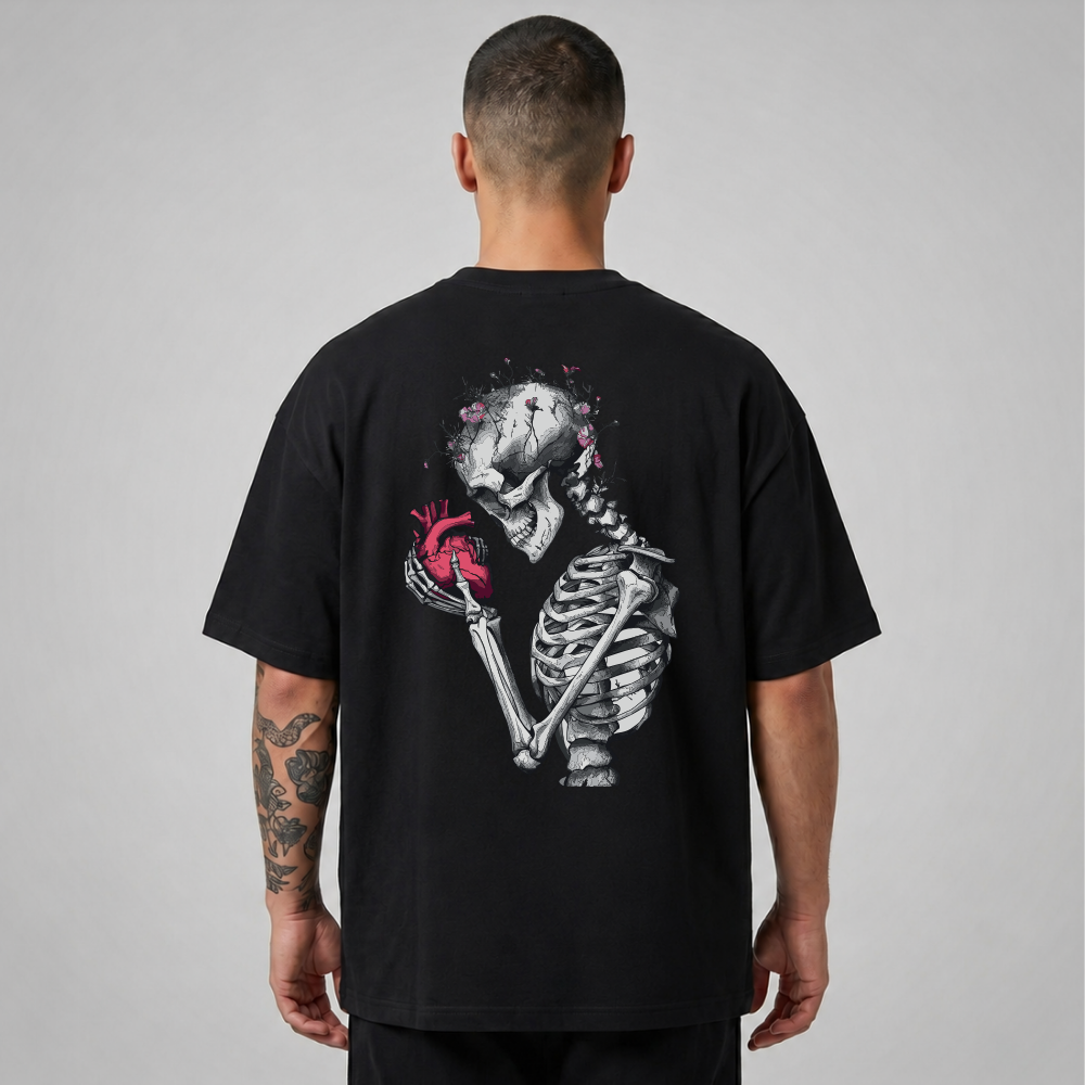 Oversize Premium T-Shirt Skeleton